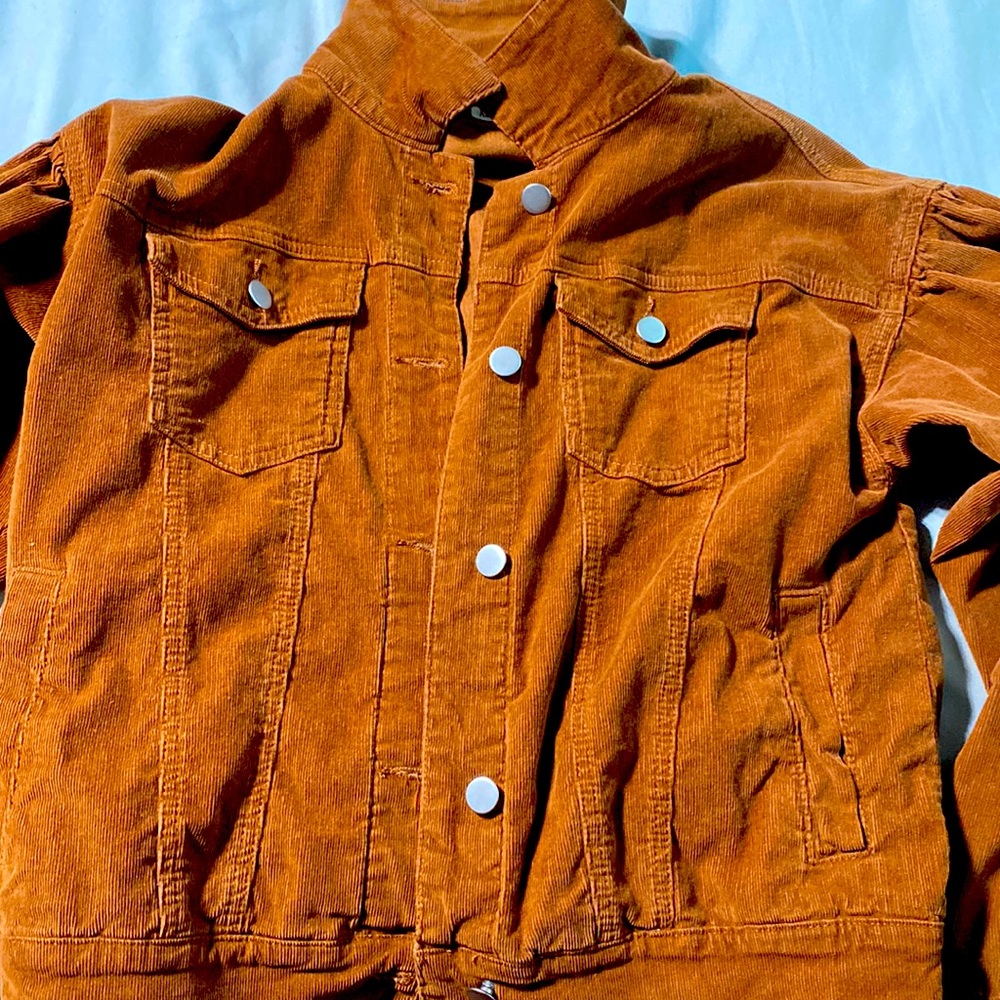 Camel corduroy jacket